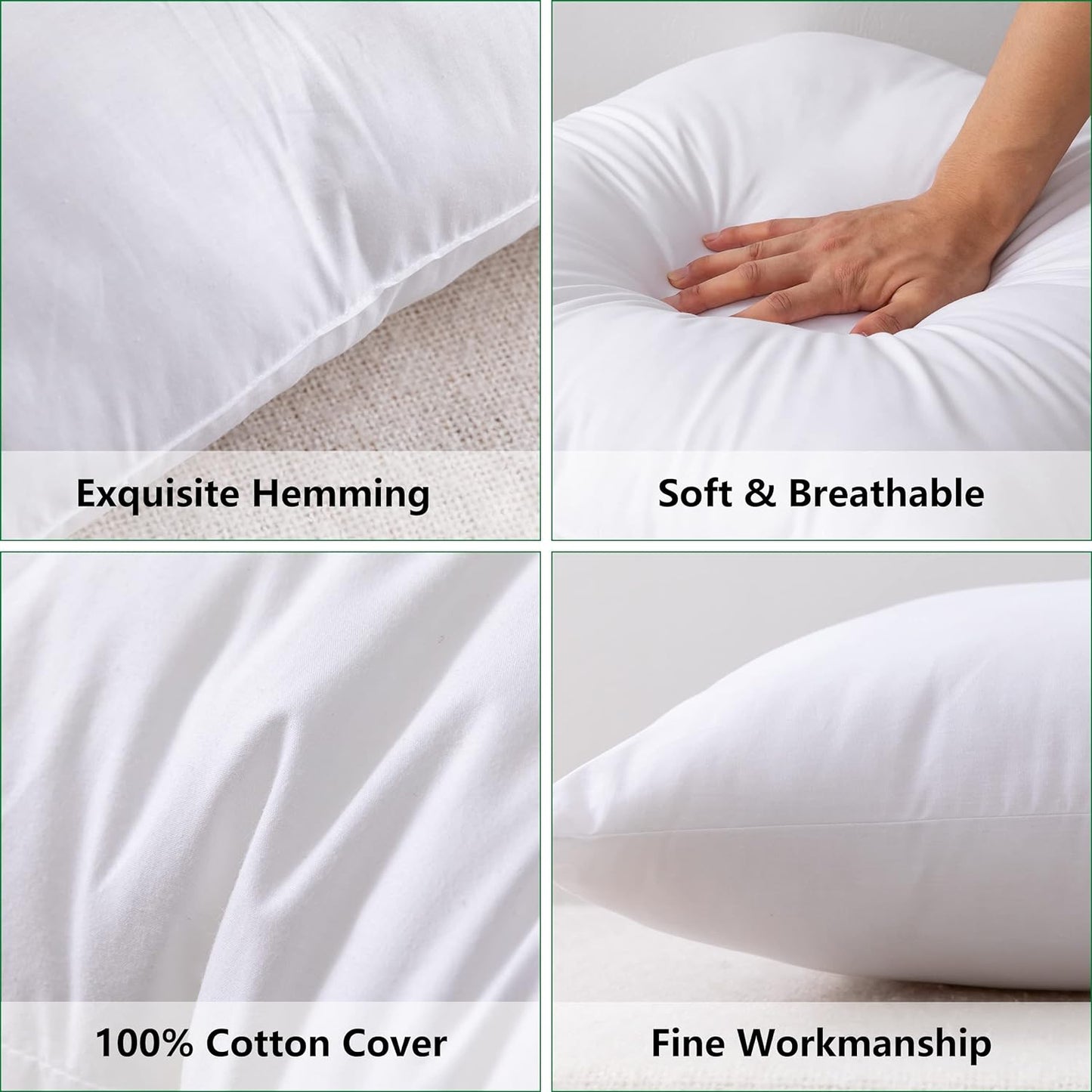 StylizShades Microfiber Pillow Filler