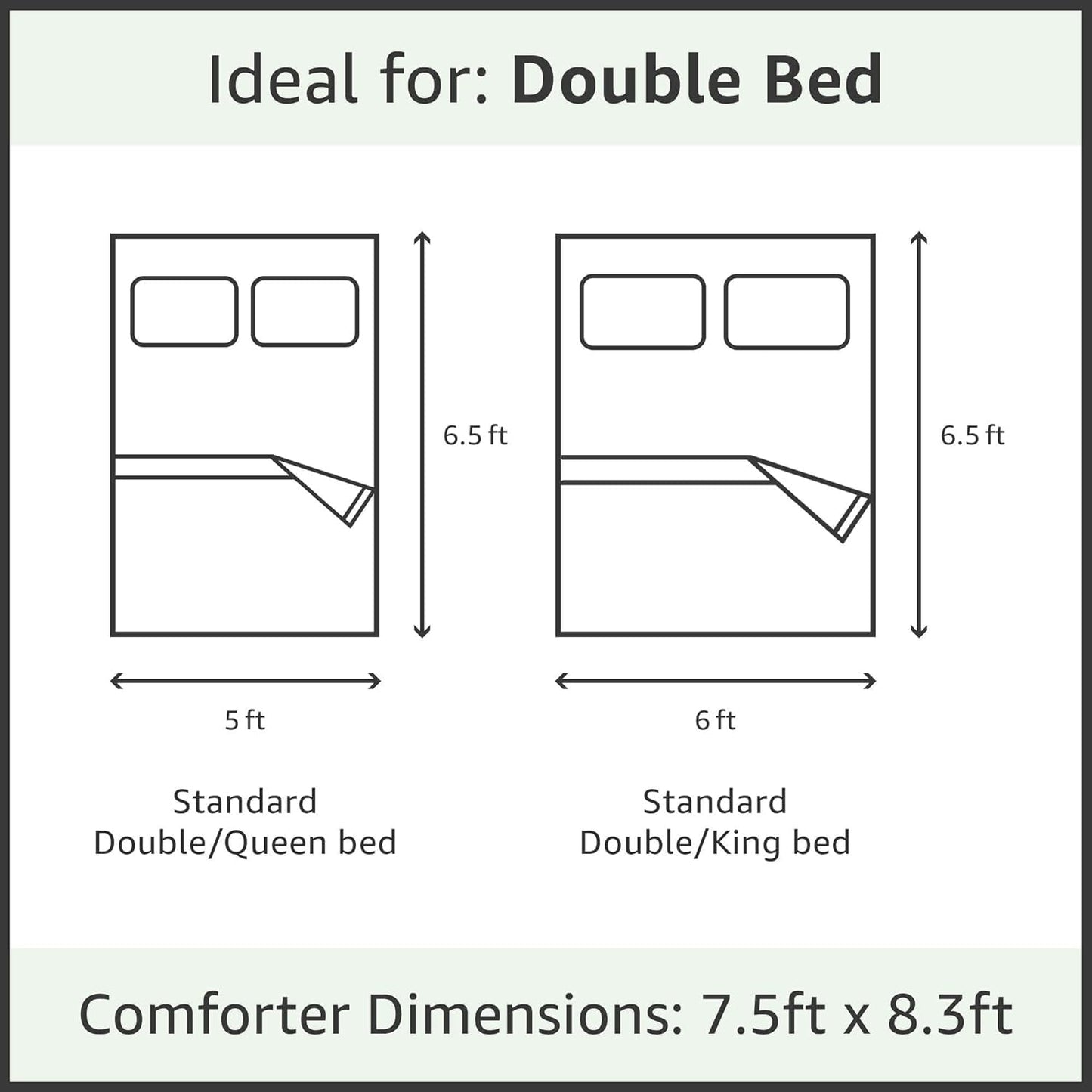 Microfiber Reversible All Seasons Quilt Blanket, AC Comforter for Double Bed, Lime Green & Yellow